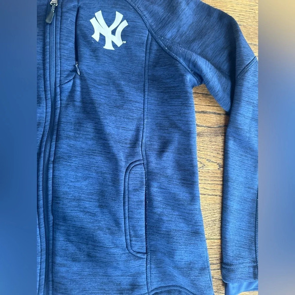NY YANKEES FLEECE LINED JACKET Size Large G0778 - Picture 4 of 12